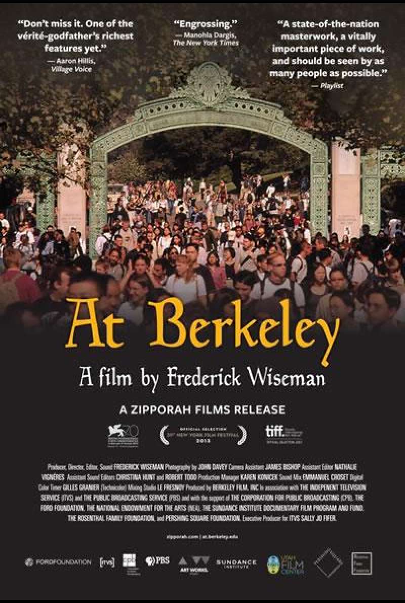 At Berkeley - Filmplakat (US)