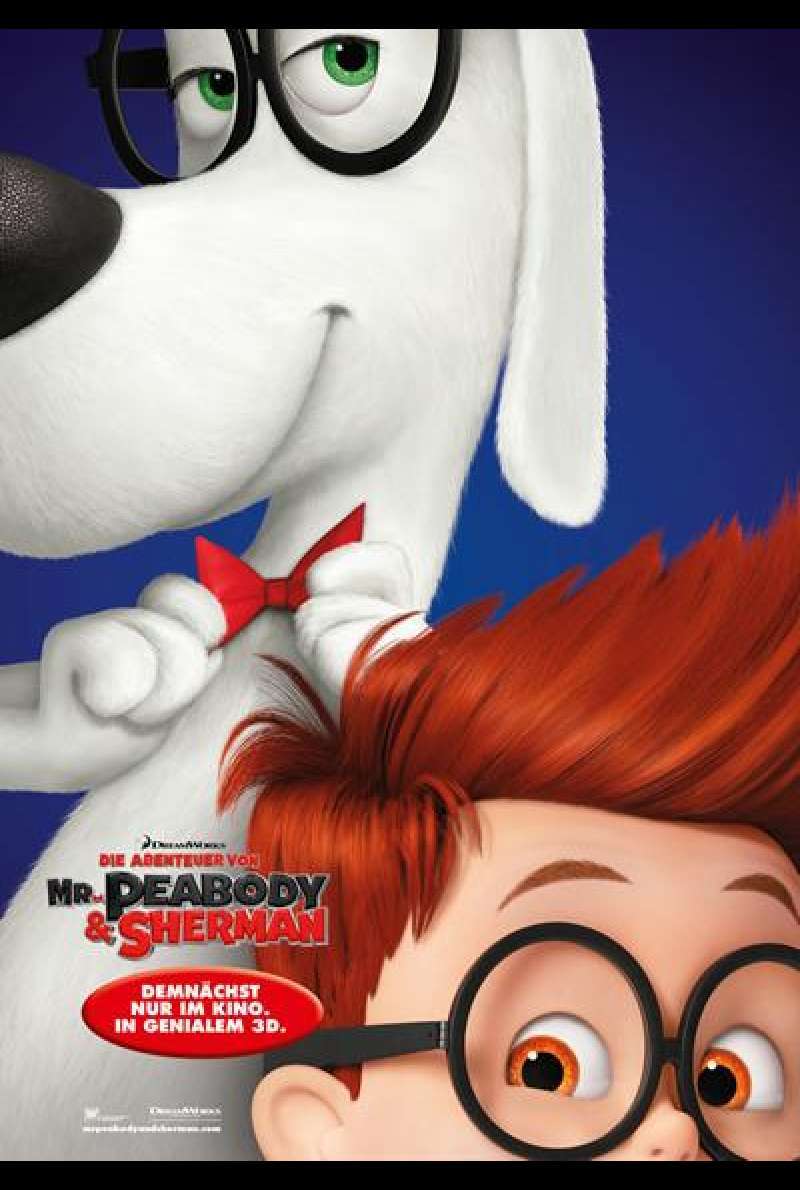 Die Abenteuer von Mr. Peabody & Sherman - Filmplakat