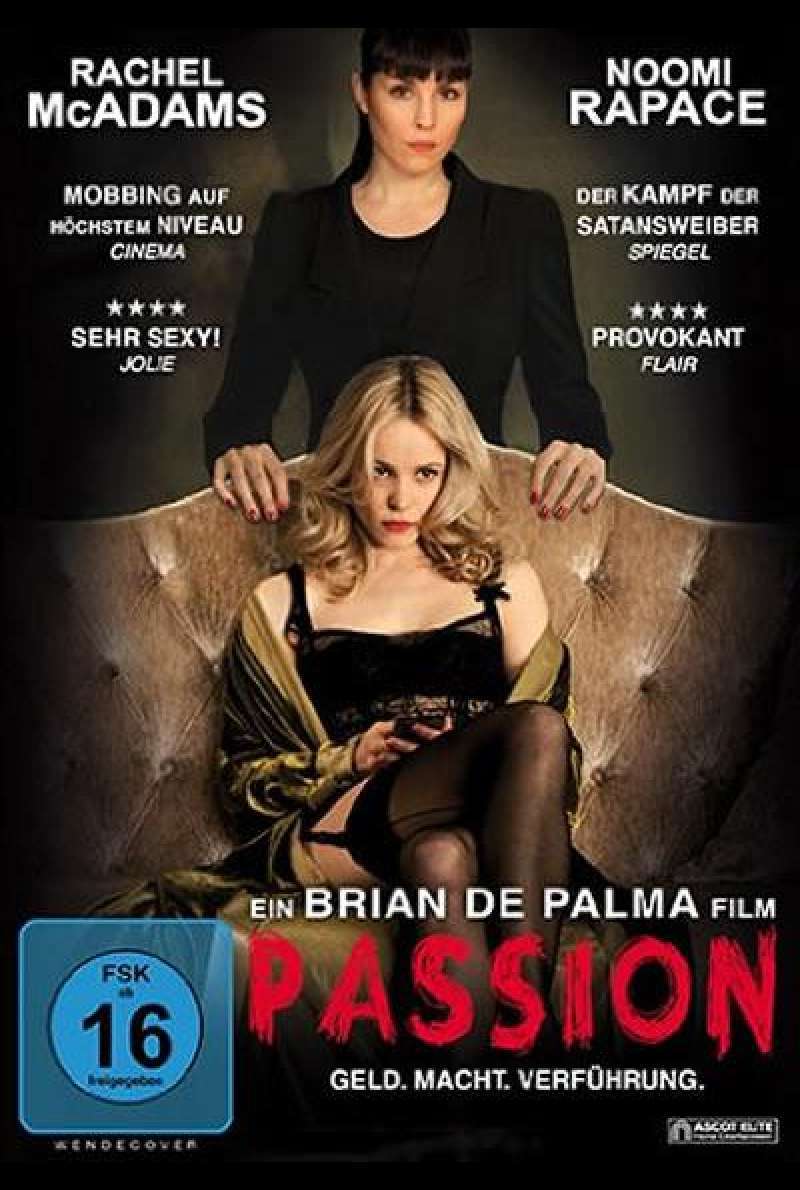 Passion (2012) - DVD-Cover
