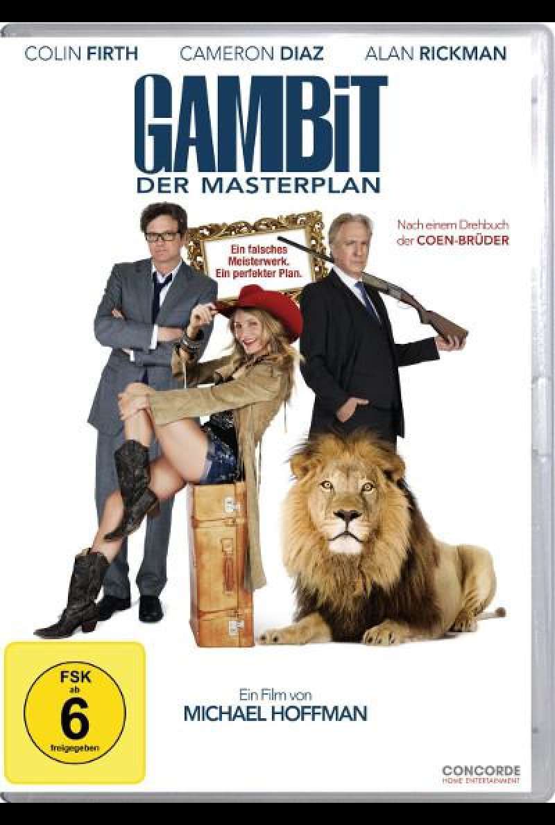 Gambit - Der Masterplan - DVD-Cover