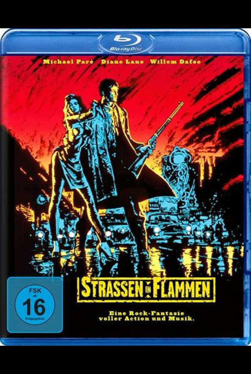 Straßen in Flammen - Blu-ray Cover