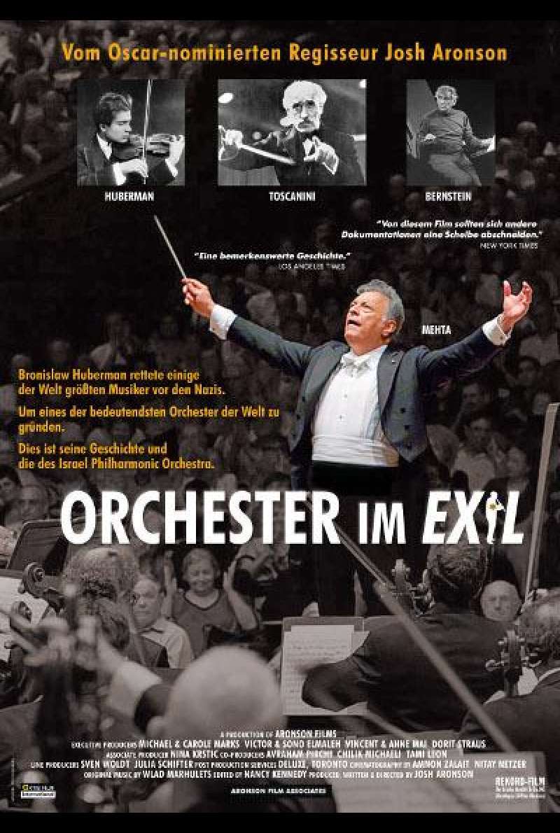 Orchester im Exil - Filmplakat