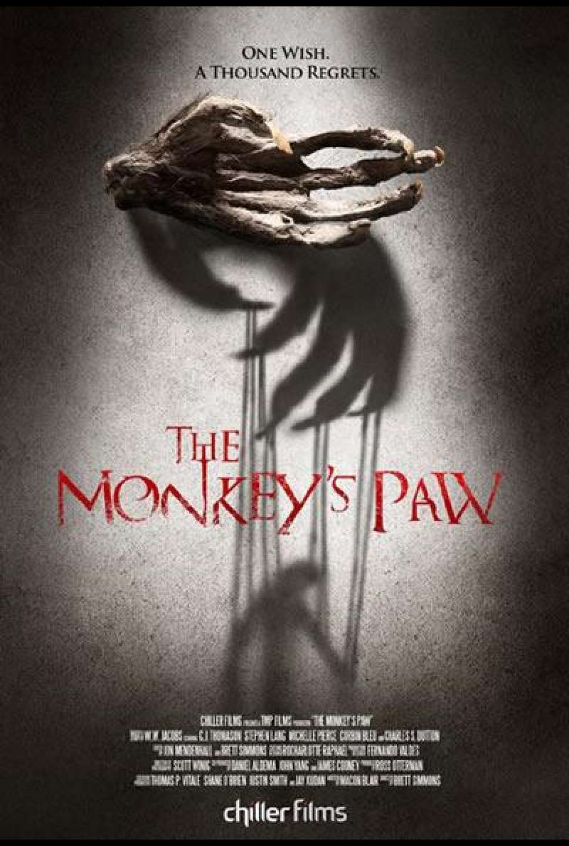 The Monkey's Paw - Filmplakat (US)
