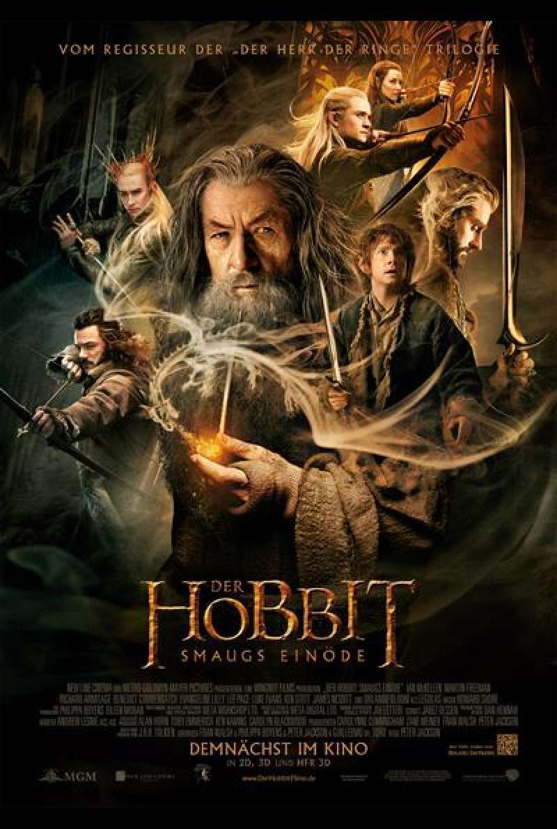 Der Hobbit: Smaugs Einöde - Filmplakat