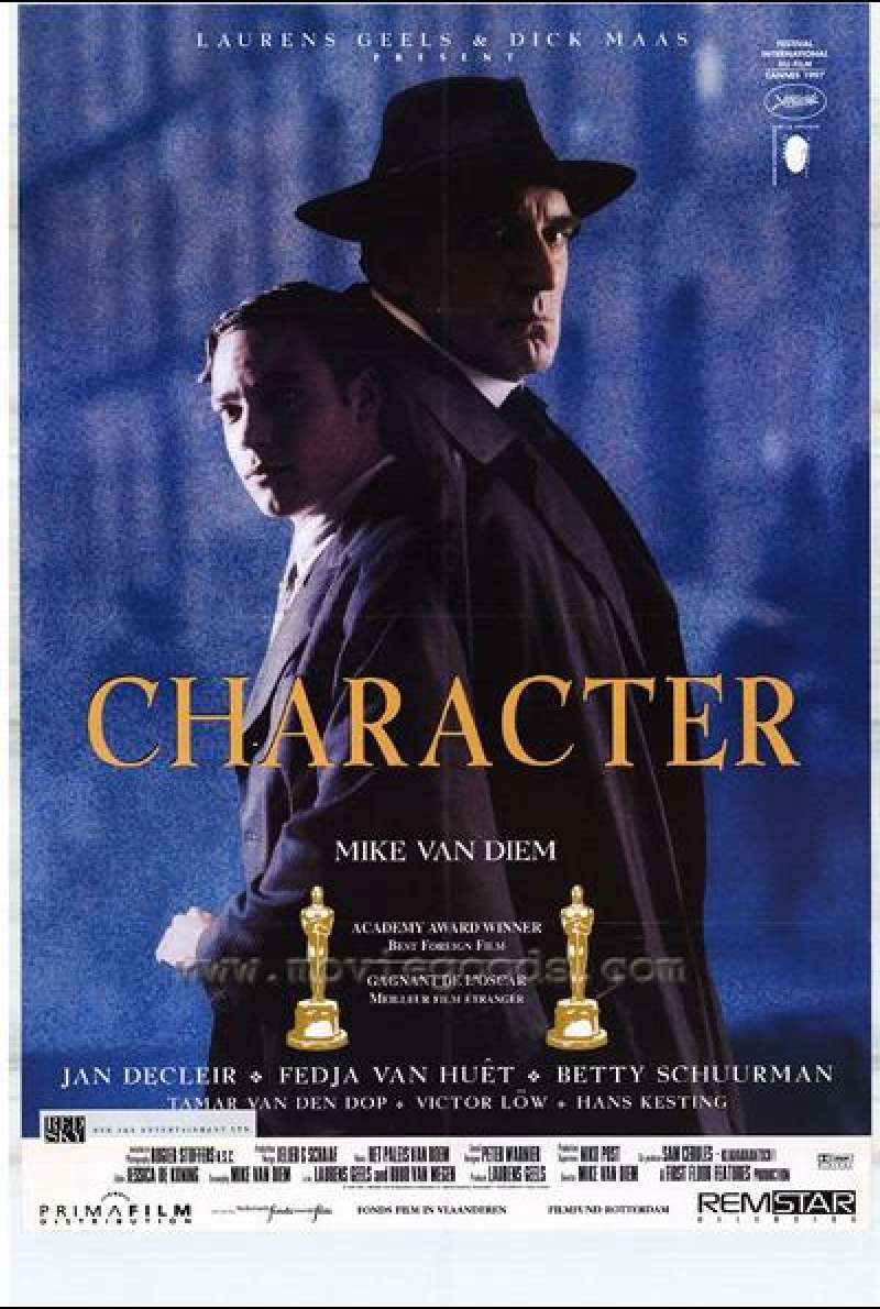 Character / Karakter - Filmplakat (INT)