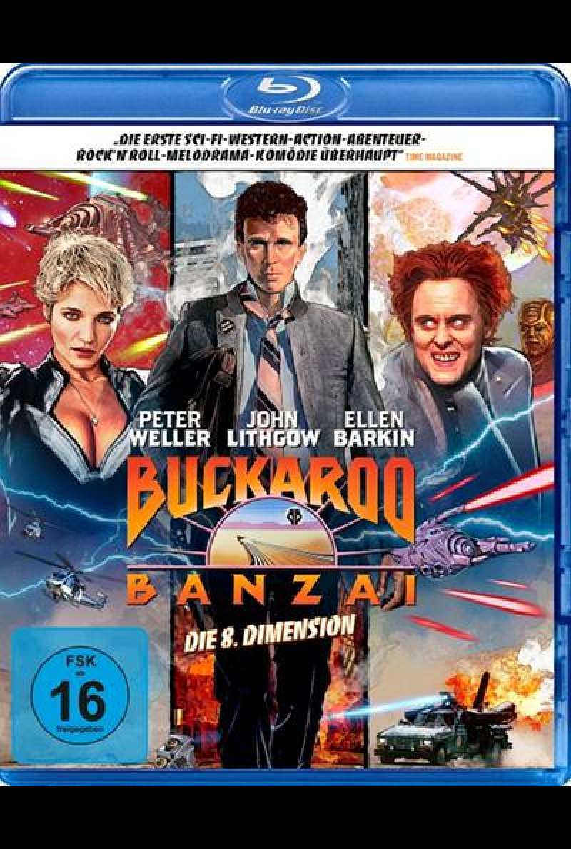 Buckaroo Banzai - Blu-ray Cover