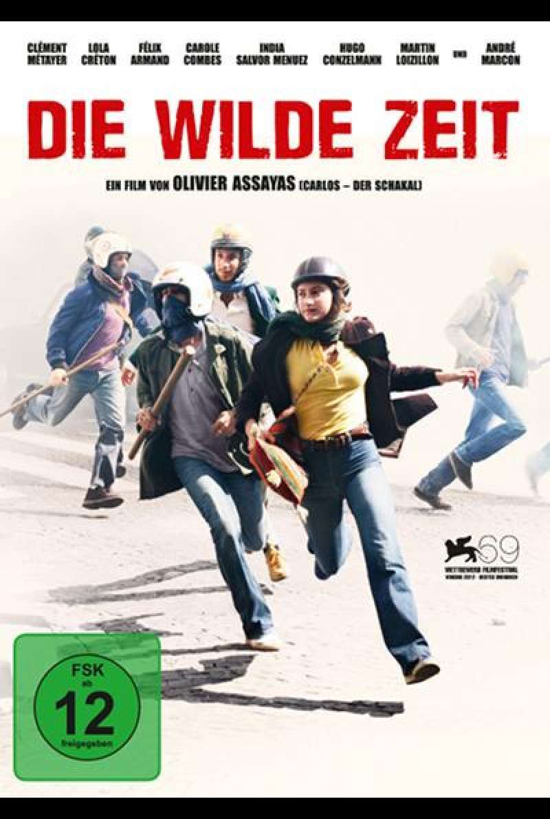 Die wilde Zeit - DVD-Cover