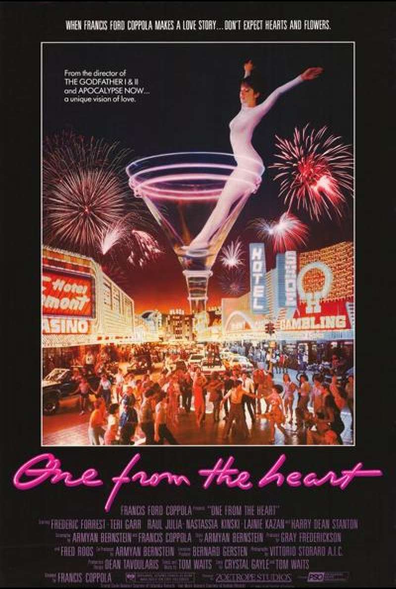 One From the Heart - Filmplakat (US)