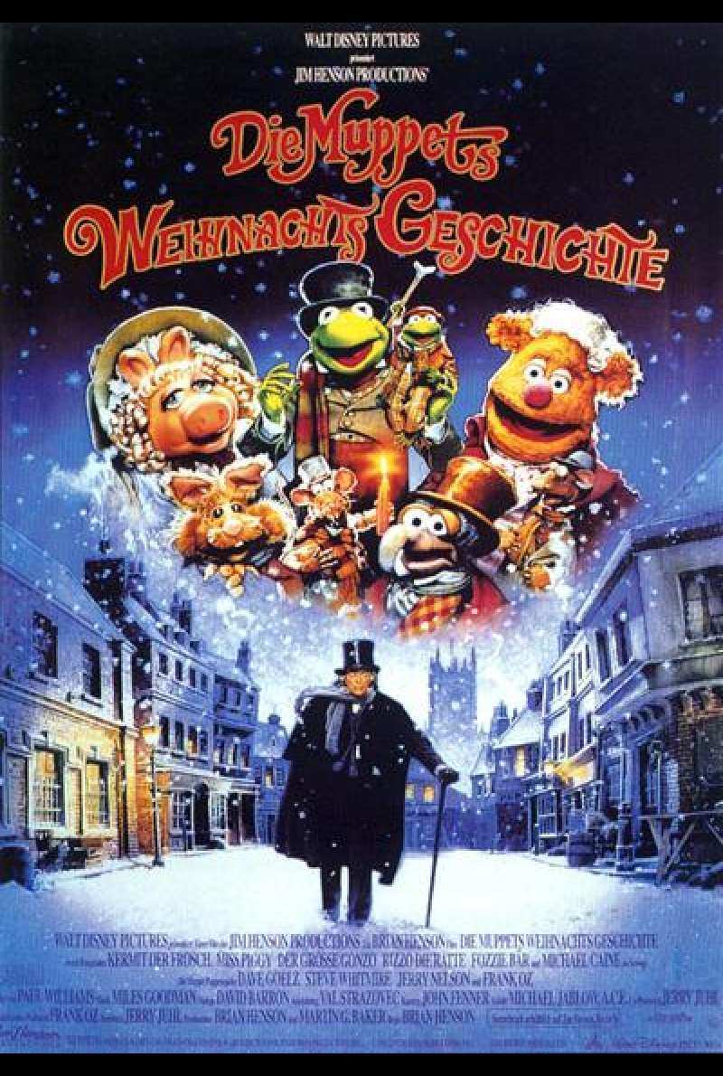 Die Muppets Weihnachtsgeschichte - Filmplakat