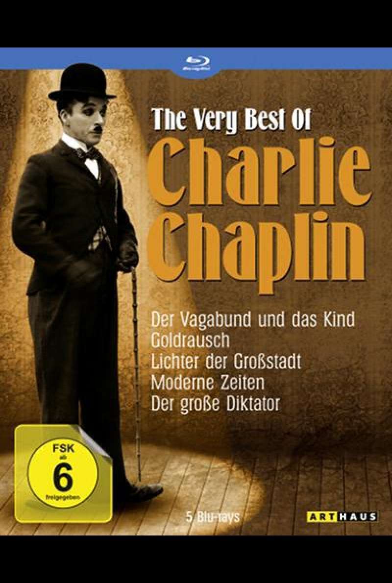 The Very Best of Charlie Chaplin - Blu-ray-Cover