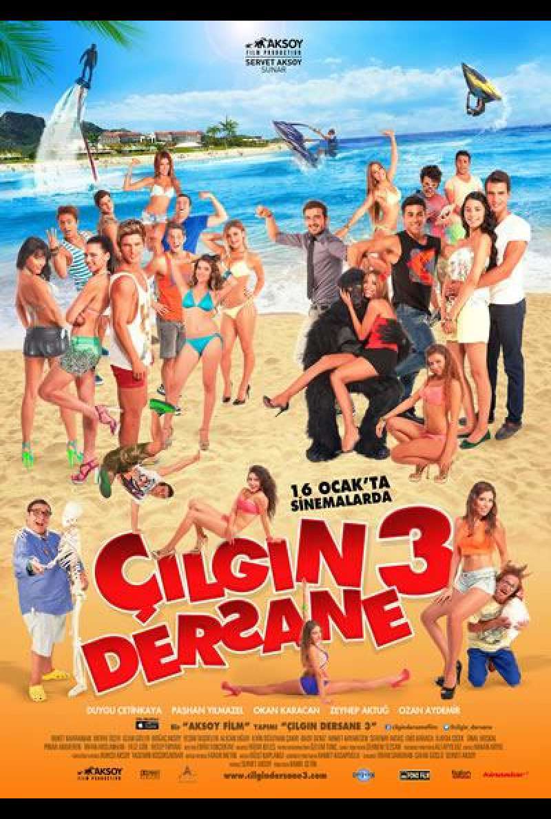 Cilgin Dersane 3 - Filmplakat