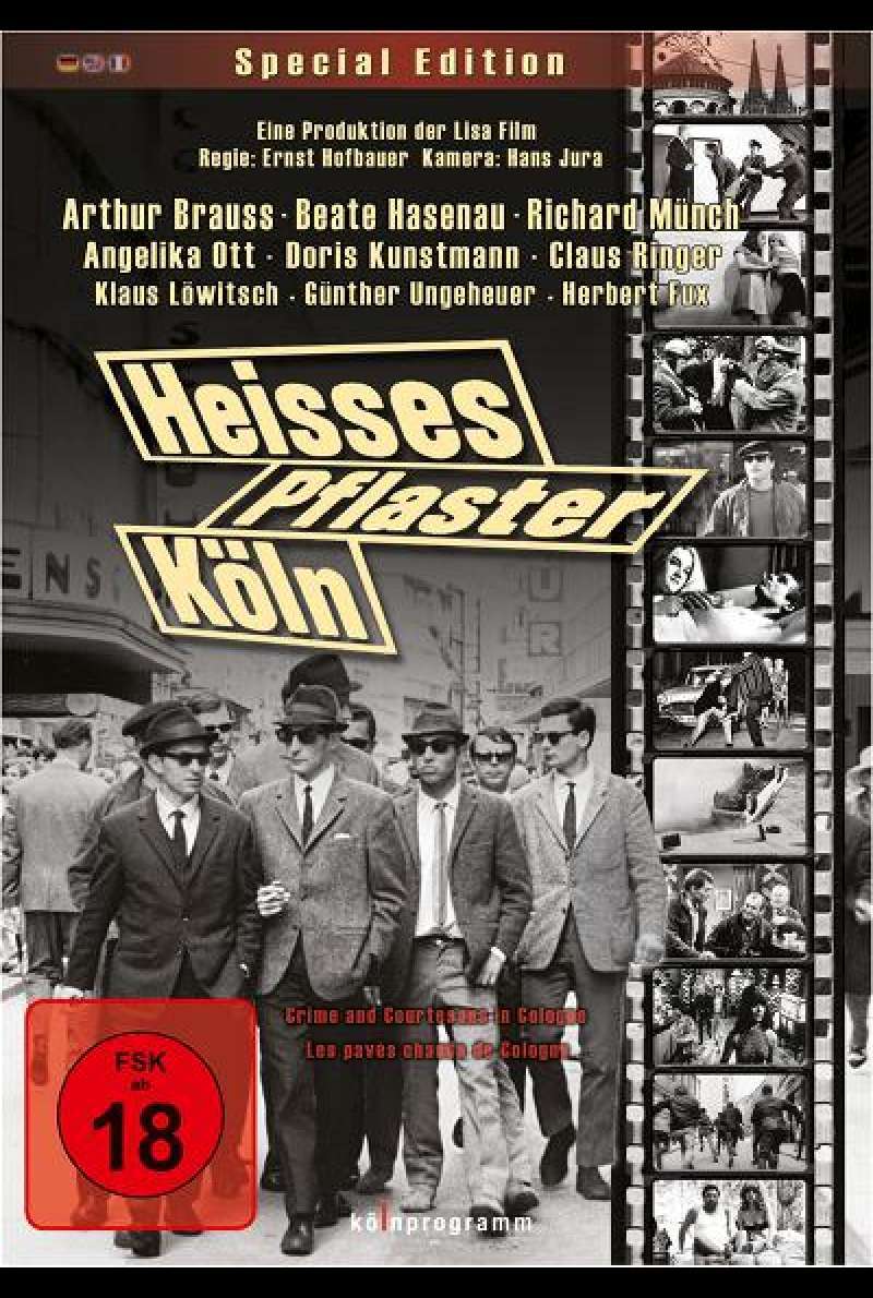 Heißes Pflaster Köln - DVD-Cover