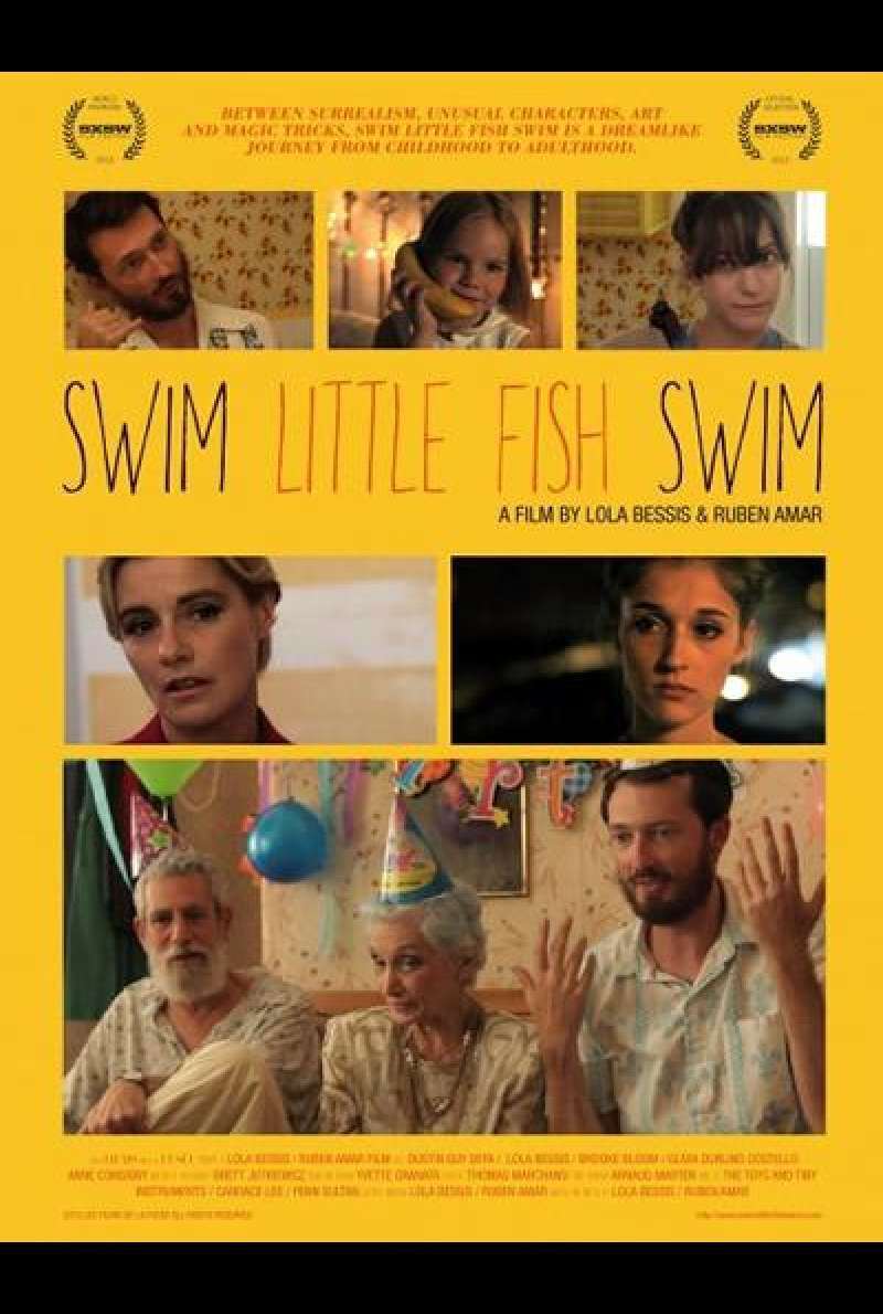 Swim Little Fish Swim - Filmplakat (US)