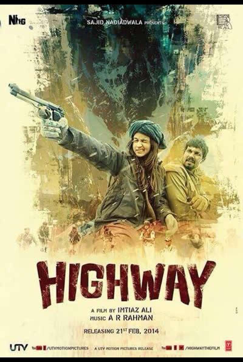 Highway von Imtiaz Ali - Filmplakat (IN)