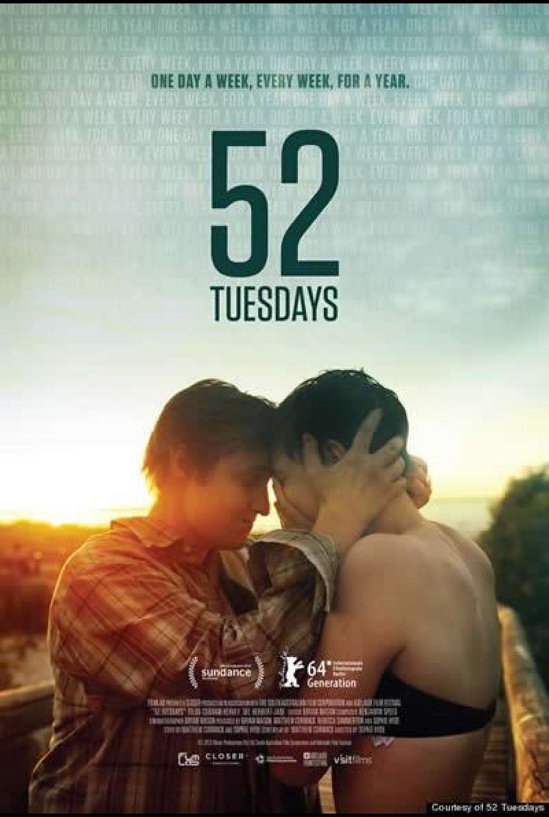 52 Tuesdays von Sophie Hyde - Filmplakat (AU)