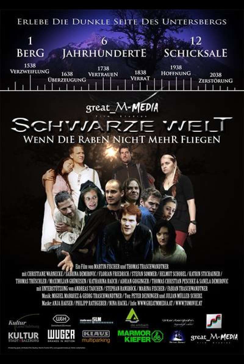 Schwarze Welt von Martin Fischer - Filmplakat (AT)