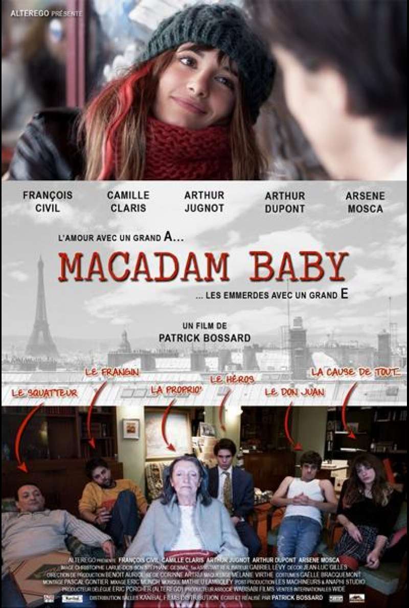 Macadam Baby von Patrick Bossard - Filmplakat (FR)