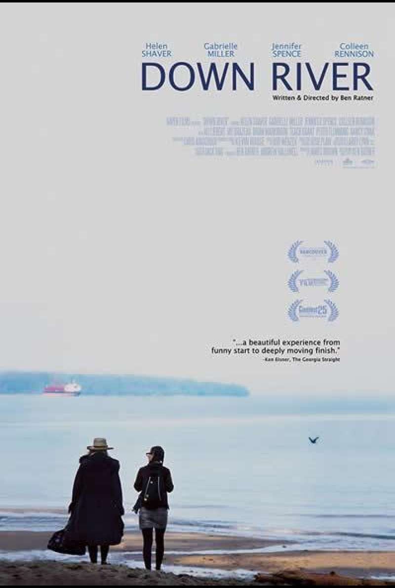 Down River von Benjamin Ratner - Filmplakat (CA)
