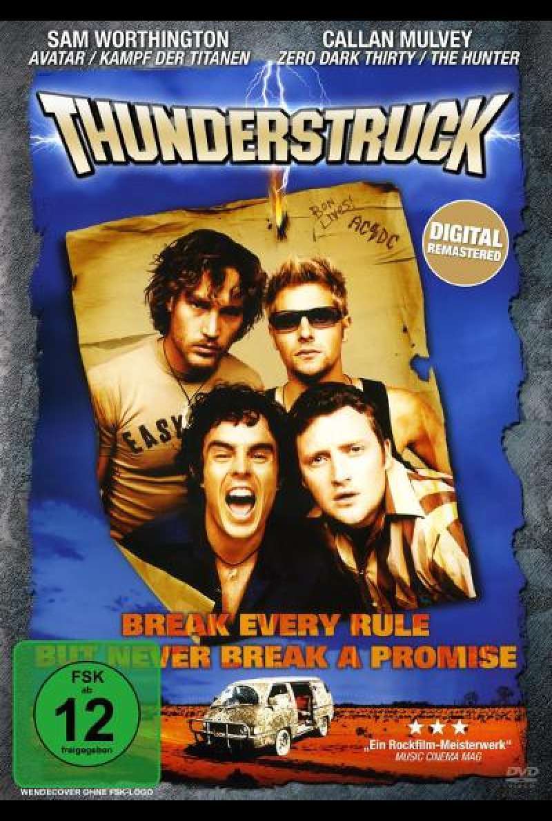 Thunderstruck von Darren Ashton - DVD - Cover