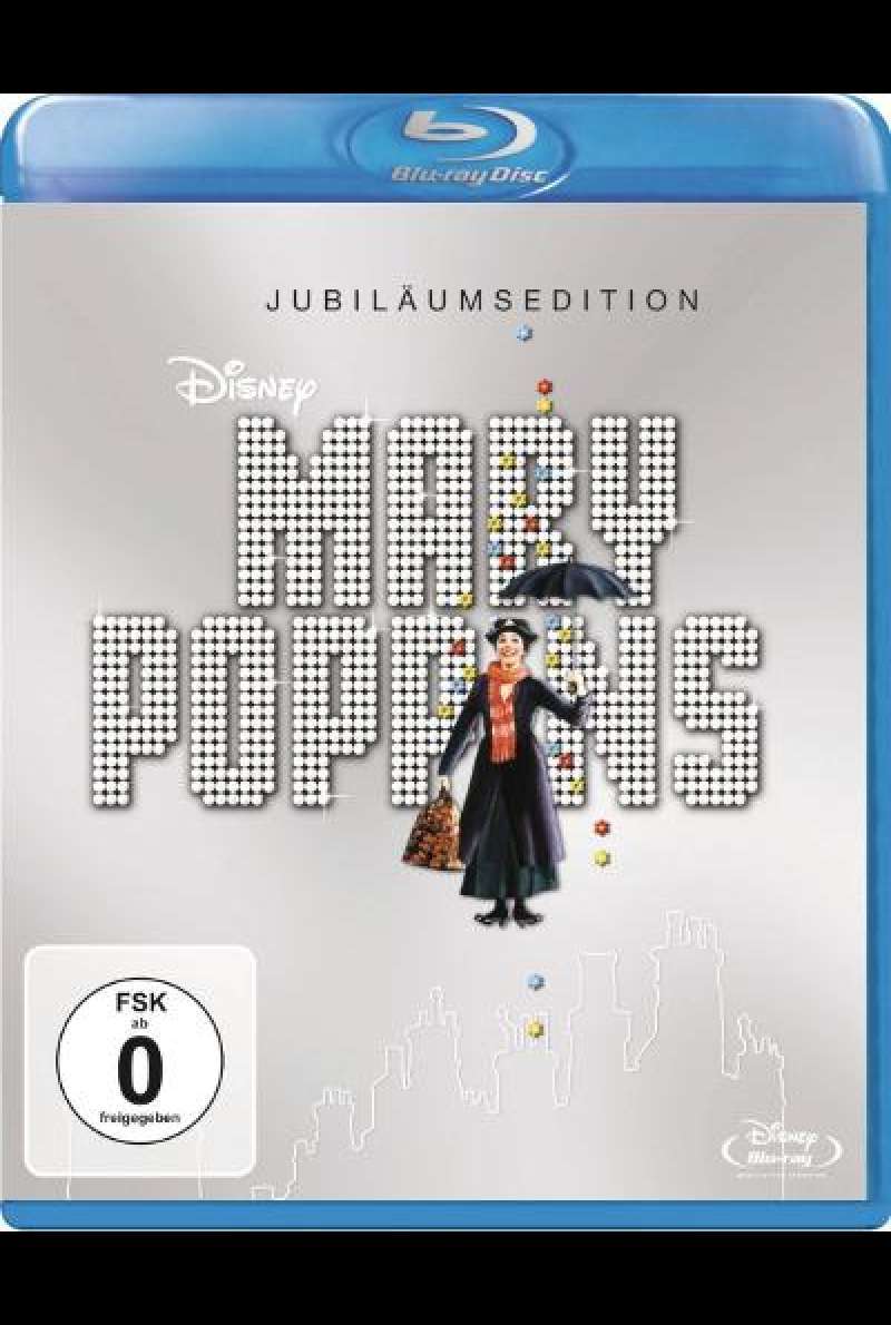 Mary Poppins von Robert Stevenson - Blu-ray - Cover