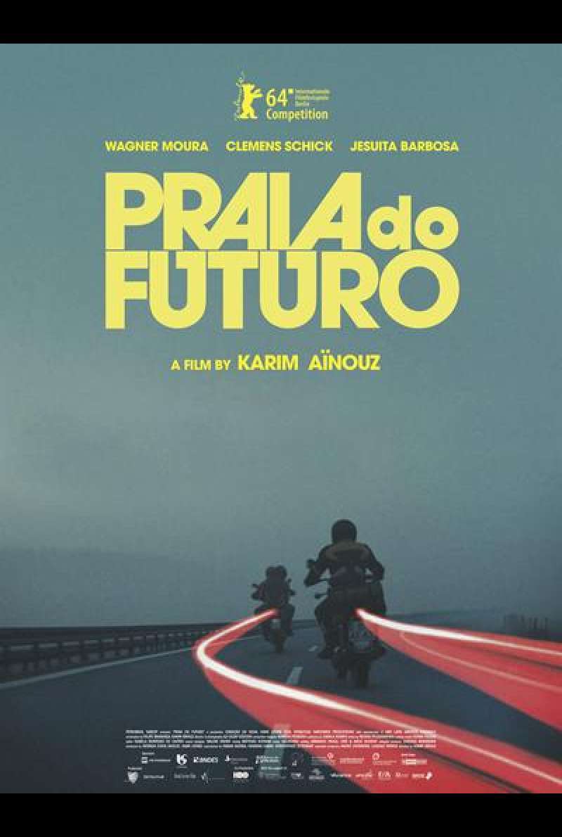 Praia do Futuro von Karim Aïnouz - Filmplakat (DE)