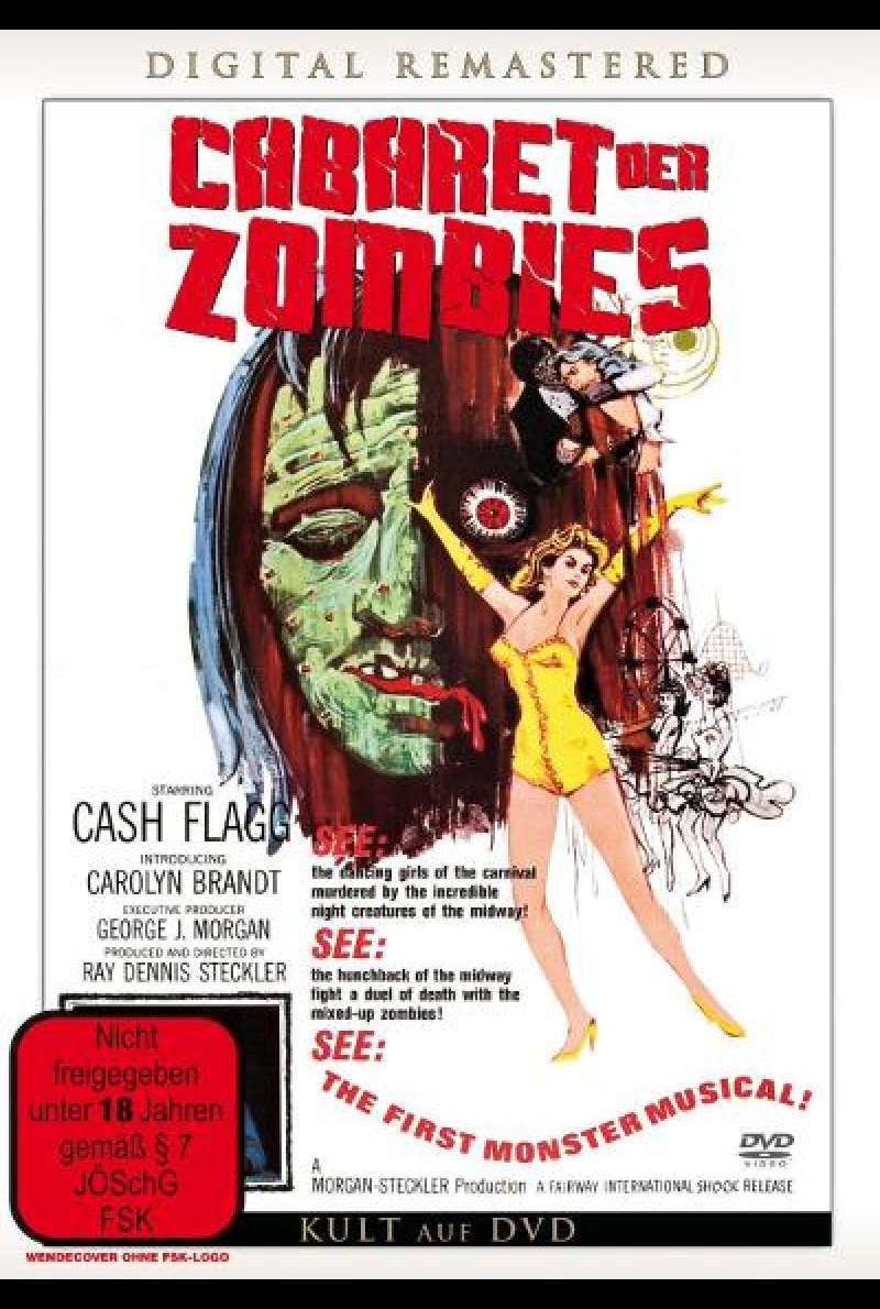 Cabaret der Zombies von Ray Dennis Steckler - DVD - Cover