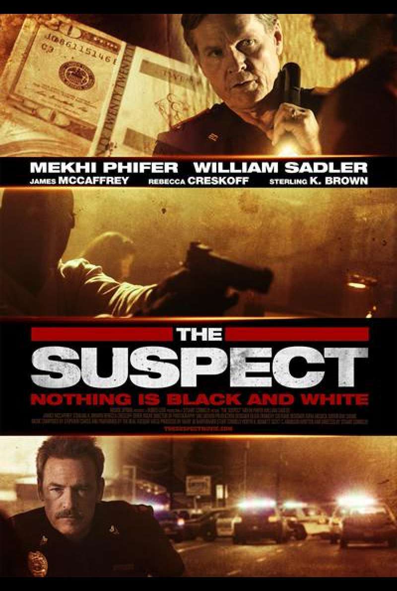 The Suspect von Stuart Connelly - Filmplakat (US)