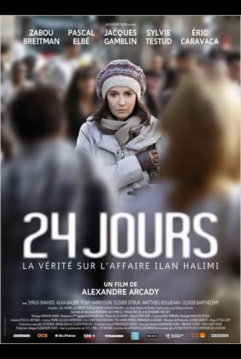 24 jours : La vérité sur l'affaire Ilan Halimi - Filmplakat (FR)