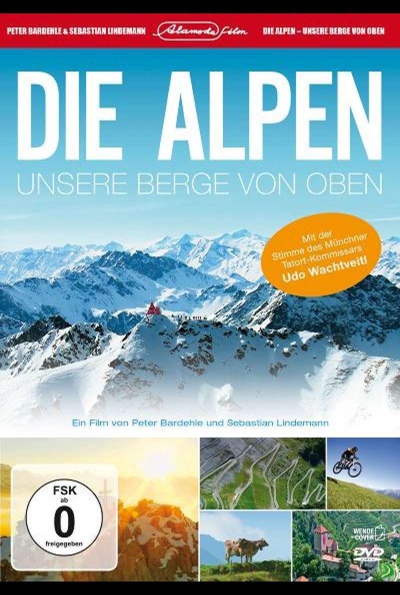 Die Alpen - Unsere Berge von oben - DVD-Cover