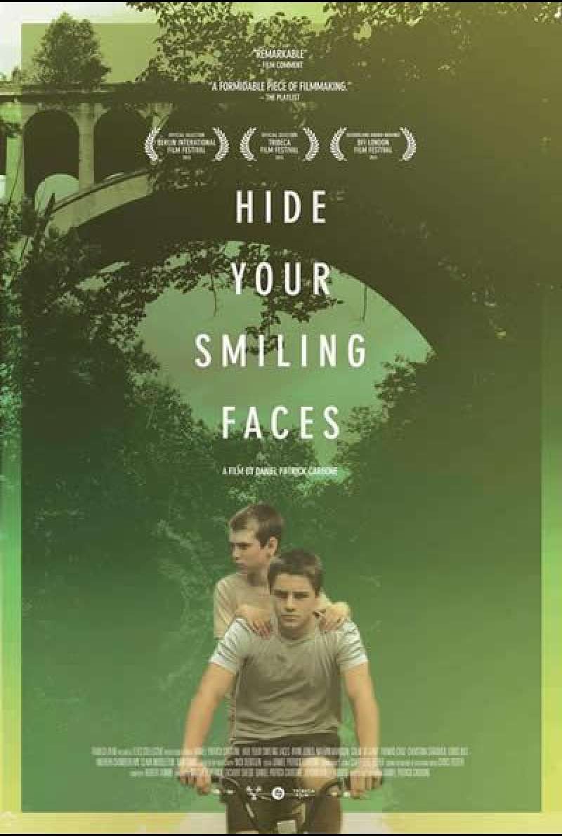Hide Your Smiling Faces von Daniel Patrick Carbone - Filmplakat (US)
