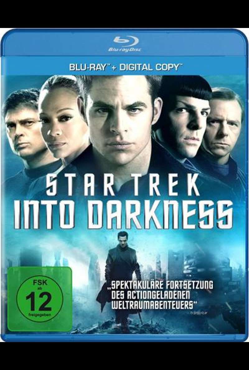 Star Trek Into Darkness - Blu-ray Cover