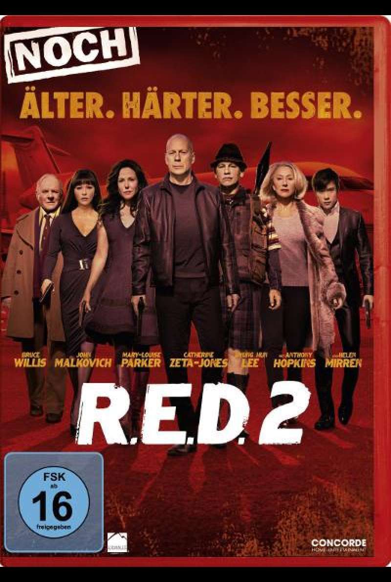 R.E.D. 2 - DVD - Cover