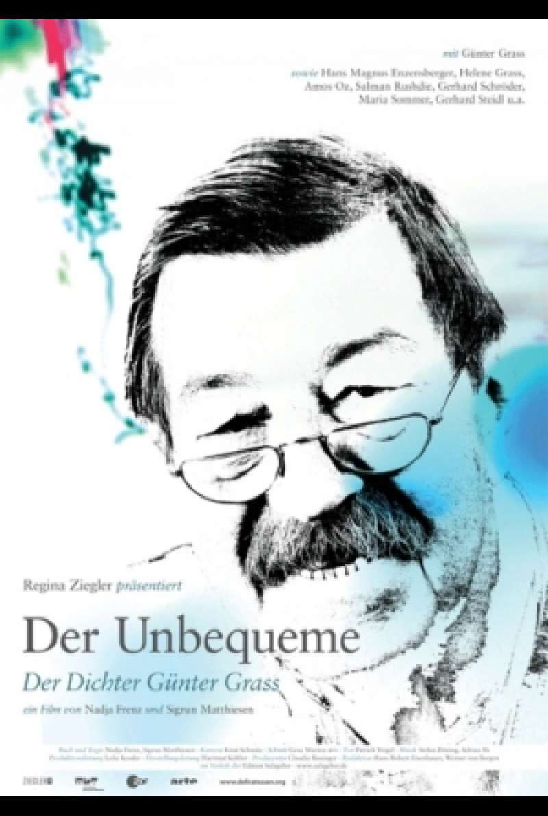 Filmplakat zu Der Unbequeme – Der Dichter Günter Grass von Nadja Frenz und Sigrun Matthiesen