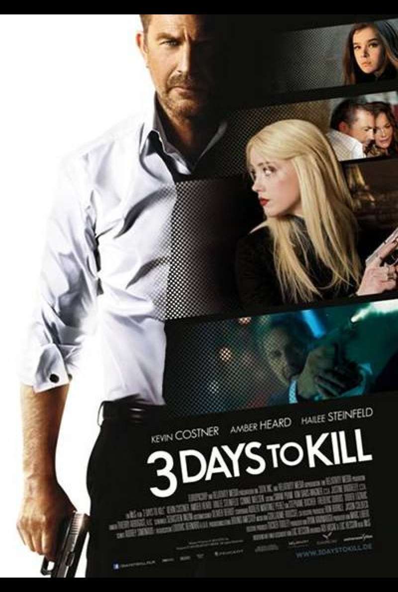 3 Days to Kill - Filmplakat