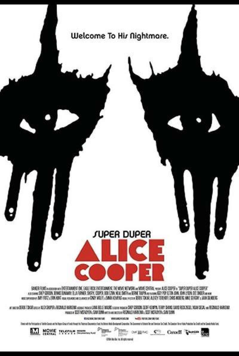 Super Duper Alice Cooper - Filmplakat (US)