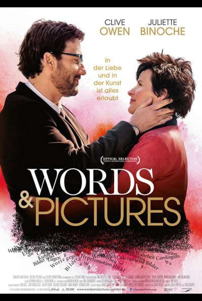 Words and Pictures - Filmplakat