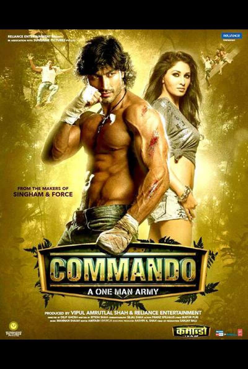 Commando - One Man Army von Dilip Ghosh - Filmplakat (IND)