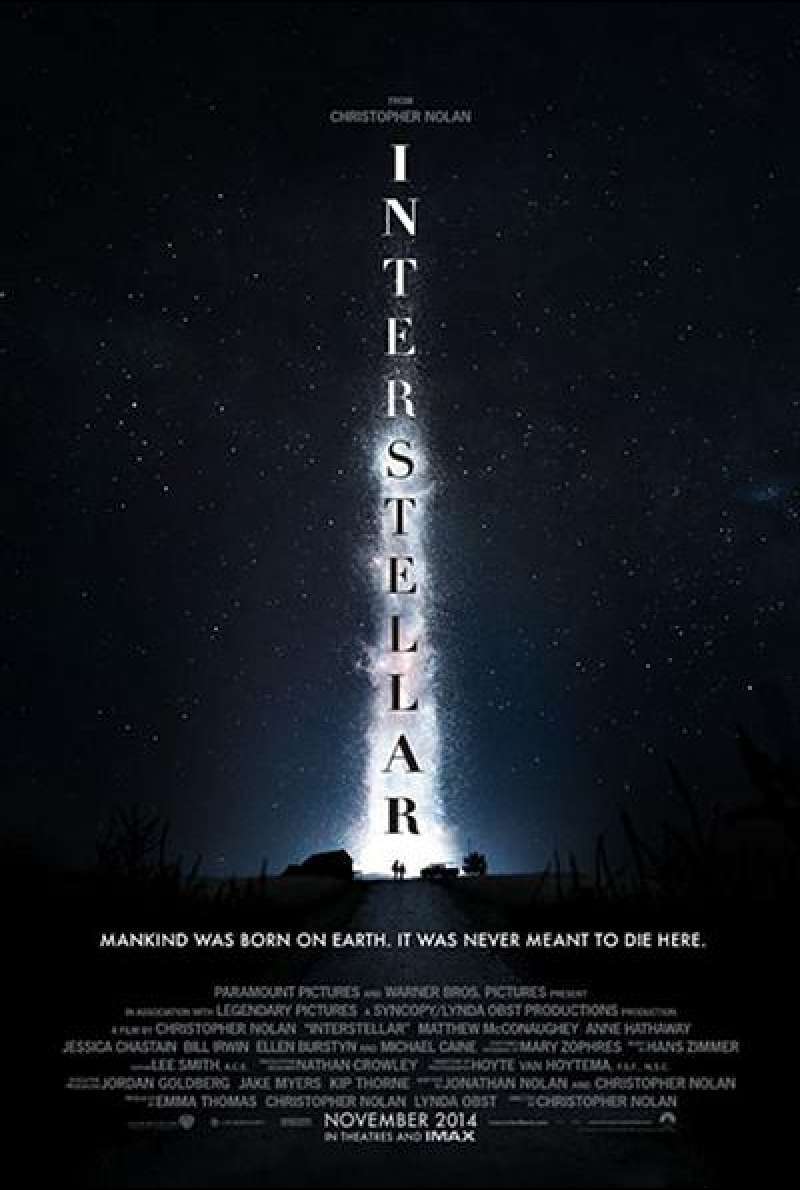 Interstellar - Filmplakat (US)