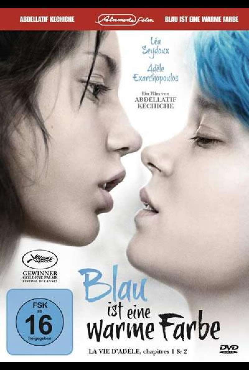 Blau ist eine warme Farbe - DVD-Cover