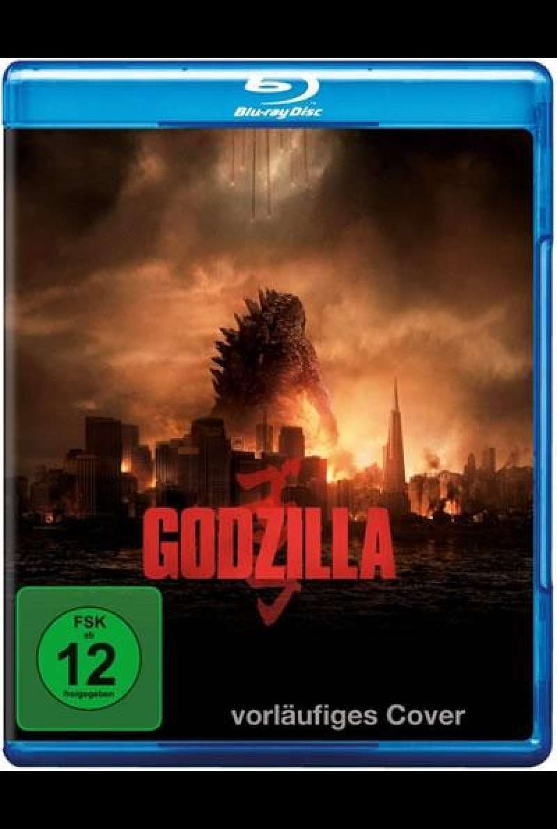 Godzilla (2014) - DVD-Cover