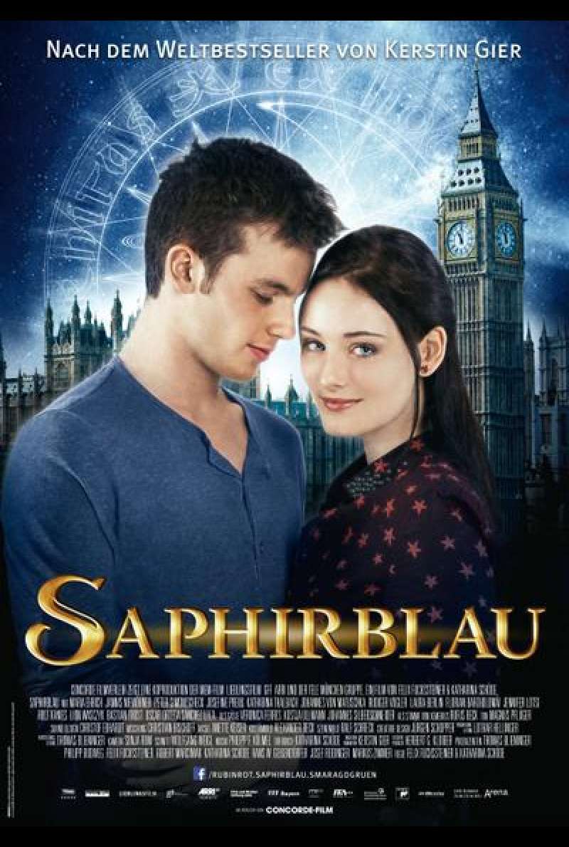 Saphirblau - Filmplakat