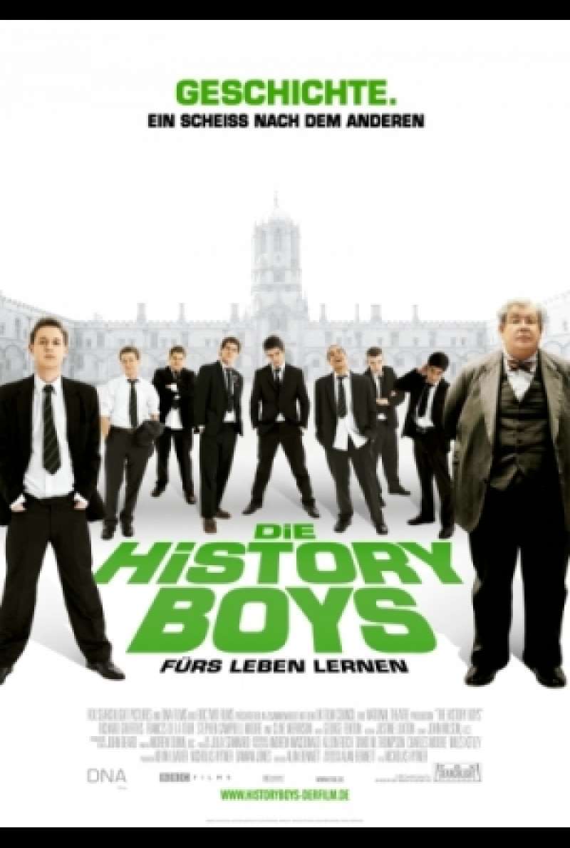 Filmplakat zu Die History Boys – Fürs Leben lernen / The History Boys von Nicholas Hynter
