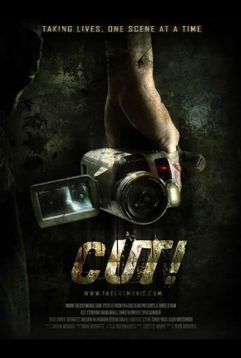 Cut! von David Rountree - Filmplakat (US)