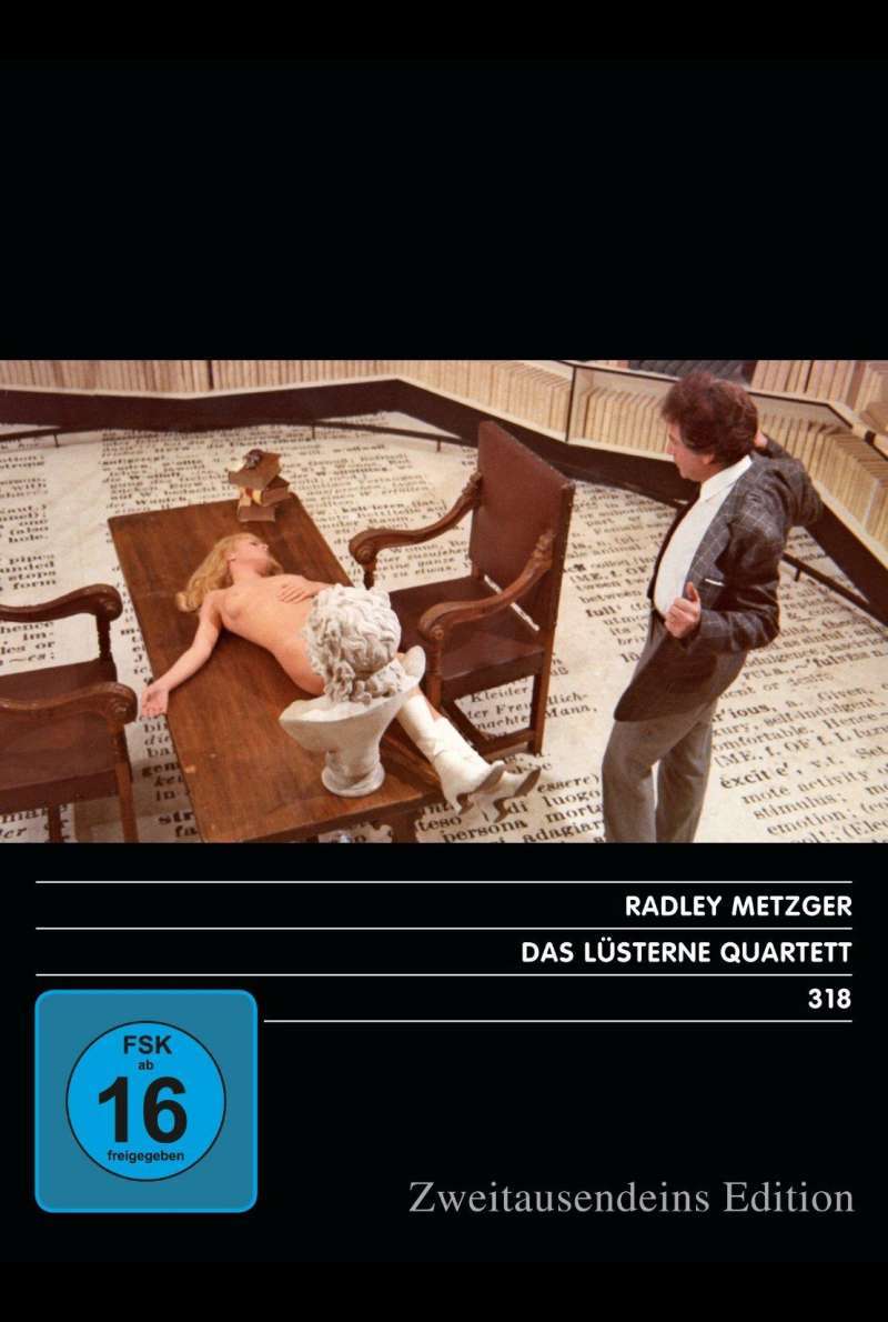 Das lüsterne Quartett - DVD-Cover
