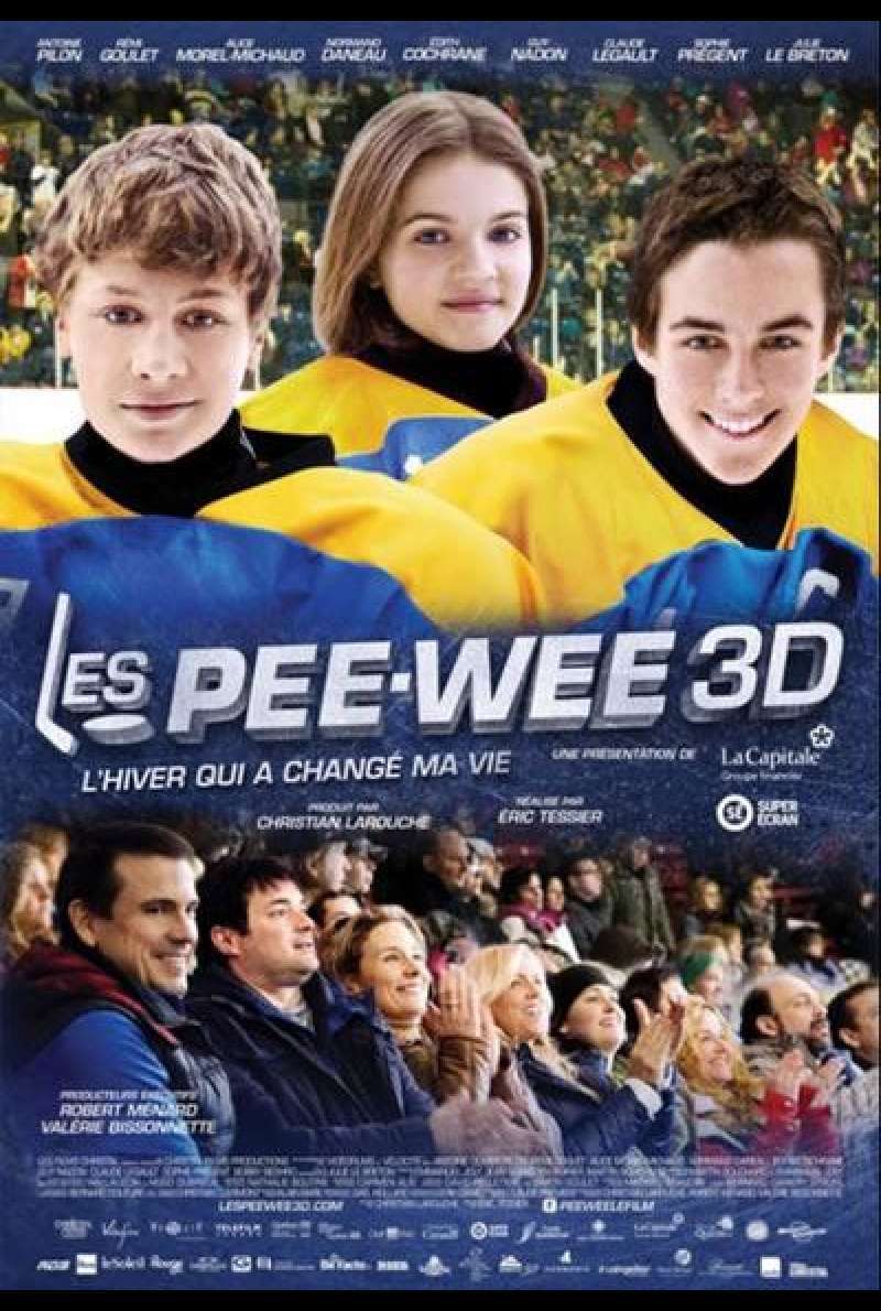 Les Pee-Wee 3D - Filmplakat (CA)