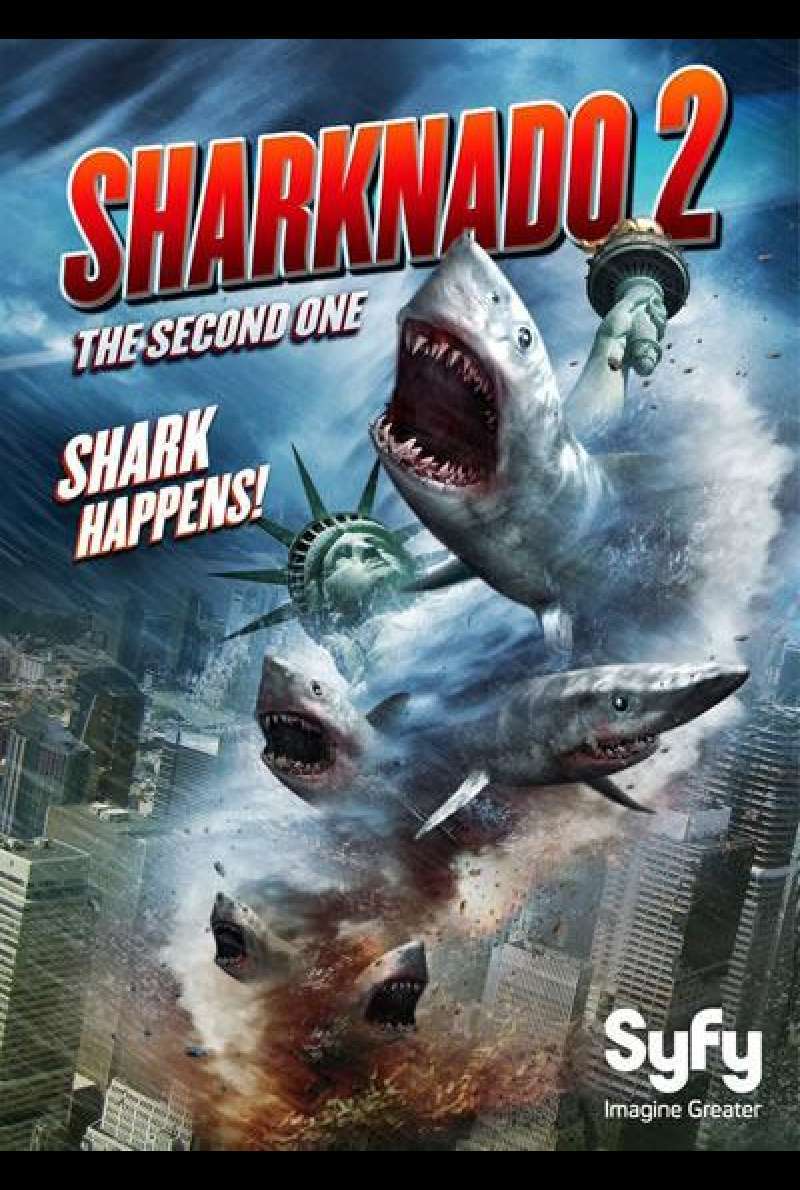 Sharknado 2: The Second One von Anthony C. Ferrante - Filmplakat (US)