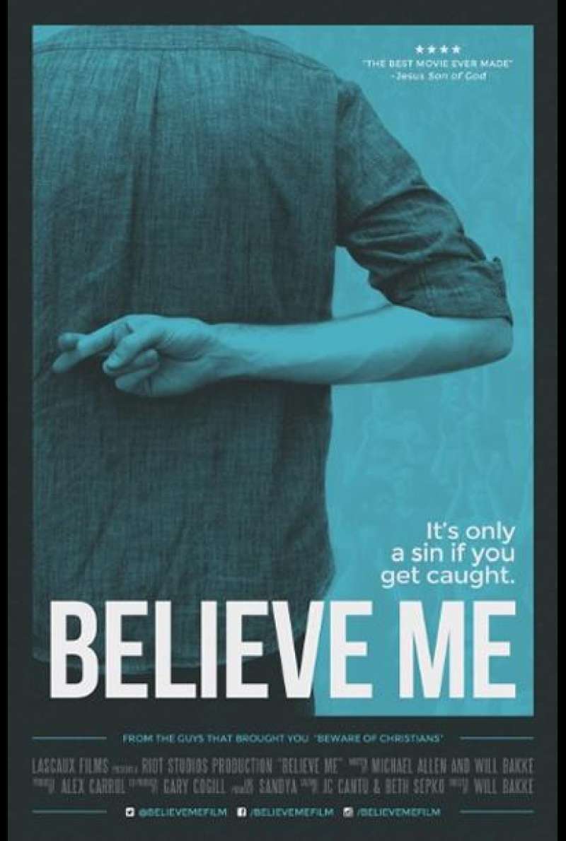 Believe Me von Will Bakke - Filmplakat (US)