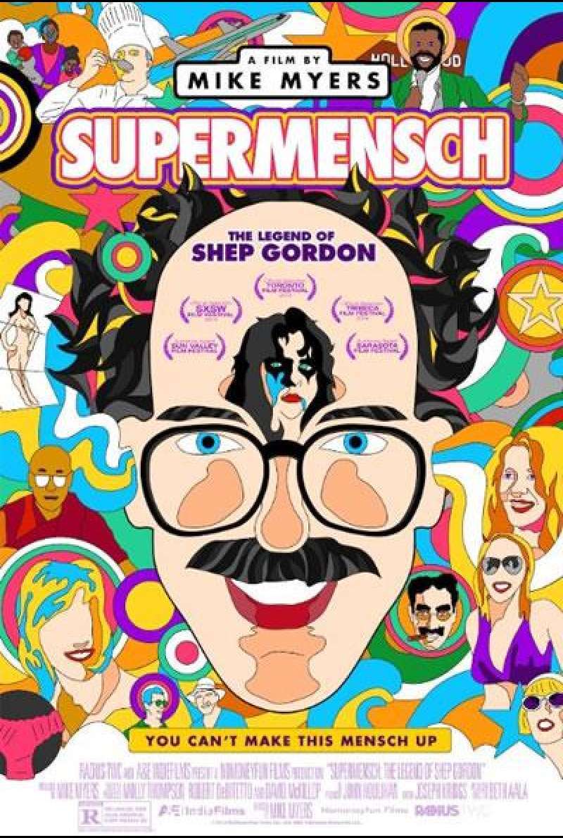 Supermensch - Wer ist Shep Gordon? - Filmplakat (US)