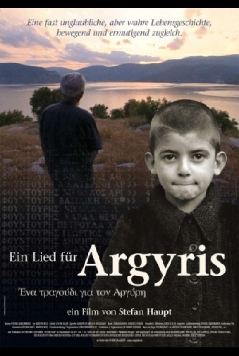 Filmplakat zu Ein Lied für Argyris von Stefan Haupt