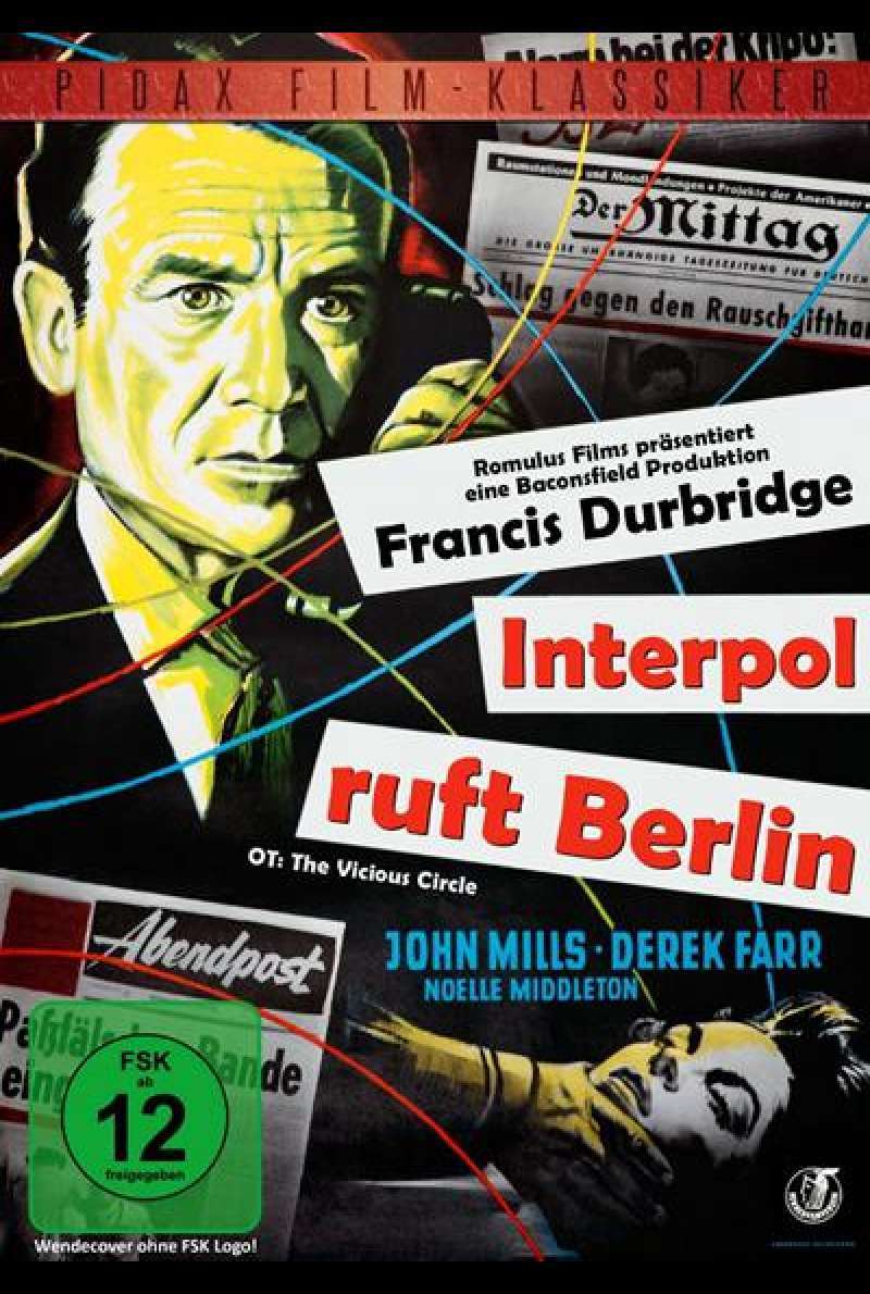 Interpol ruft Berlin - DVD-Cover
